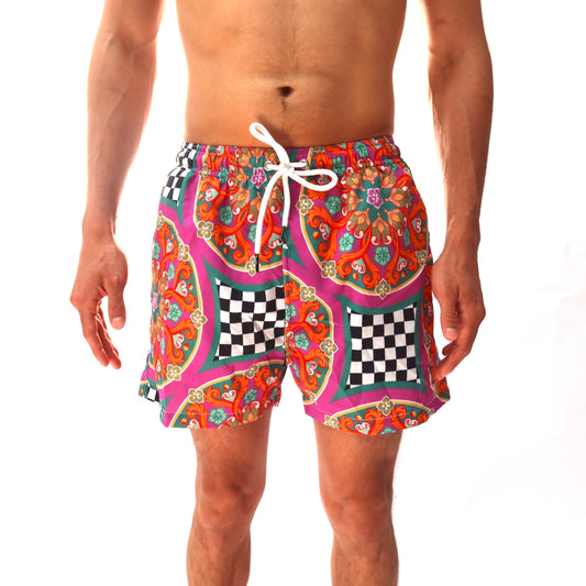 Medina Mosaic Swim Shorts