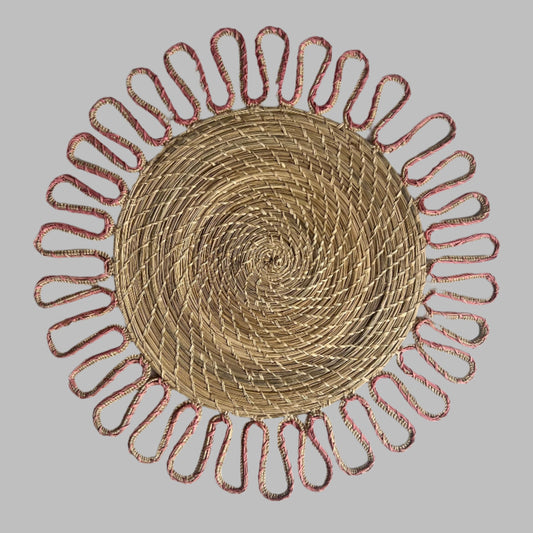 Pink Flower Placemats- Limited Edition Placemats WASHEIN