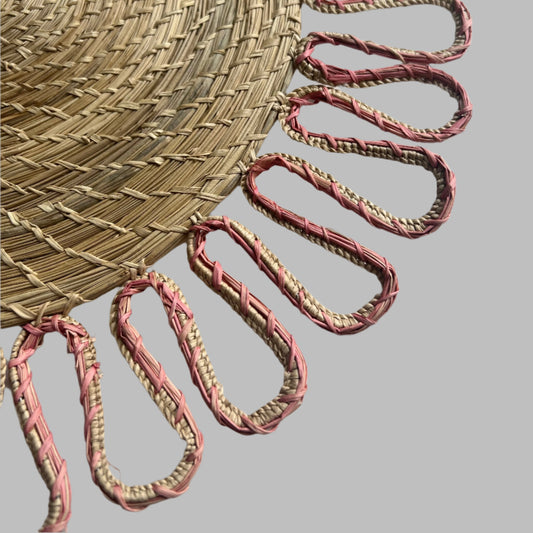 Pink Flower Placemats- Limited Edition Placemats WASHEIN