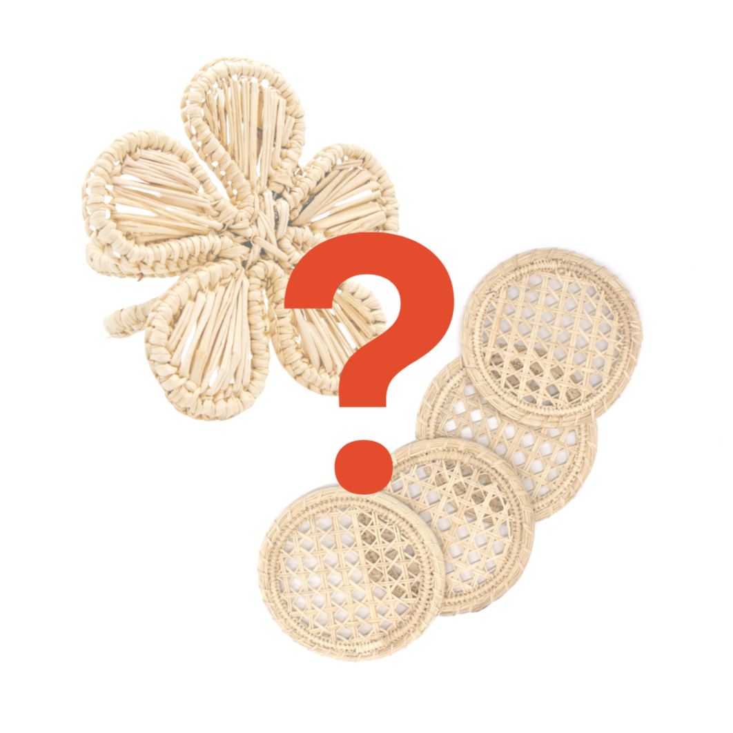 Random Coasters & Napkin Rings WASHEIN