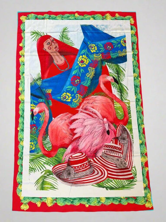 Satin Sarong - Limited Edition Collaboration 2 Sarong WASHEIN