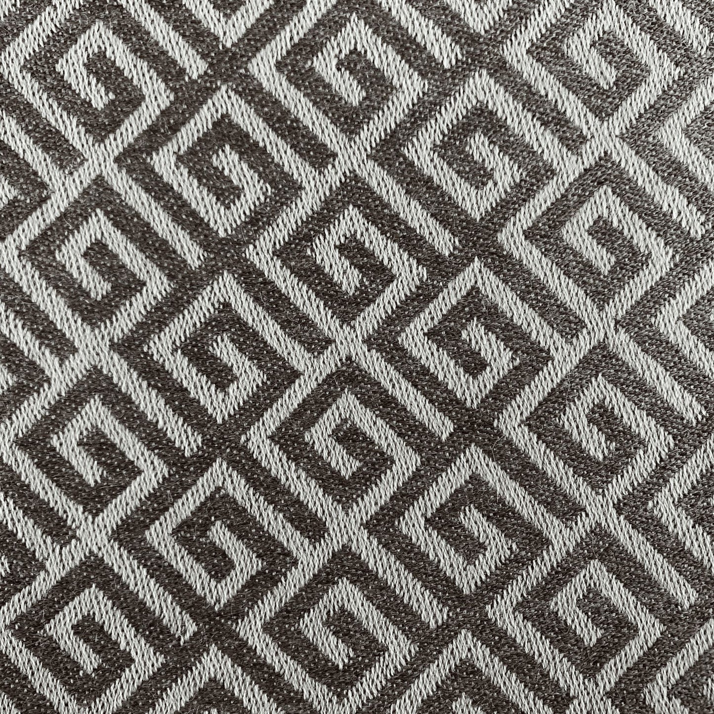 Brown Ethnic Premium Baby Alpaca Throw Throws WASHEIN
