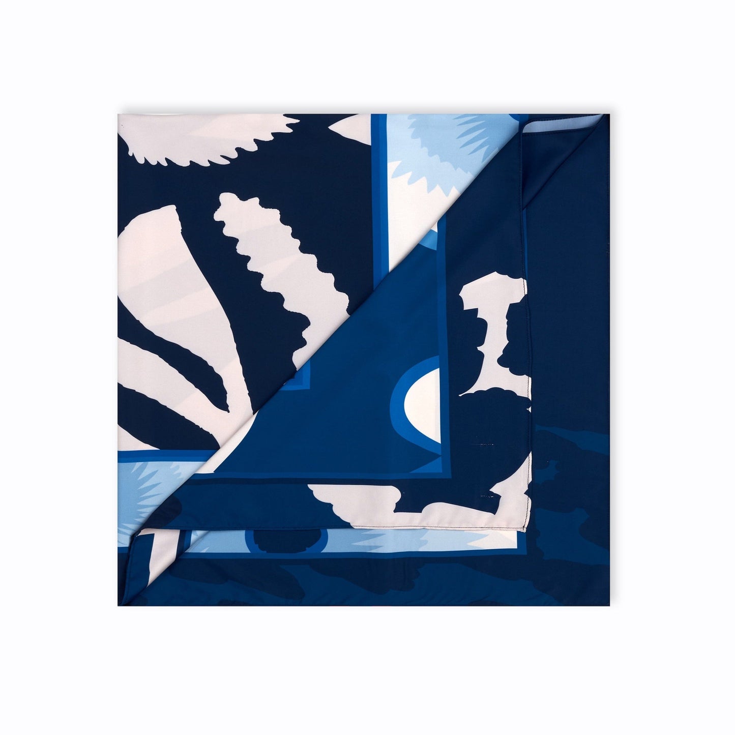 Cotton Satin - Sarong - Blue Orchid Sarong WASHEIN