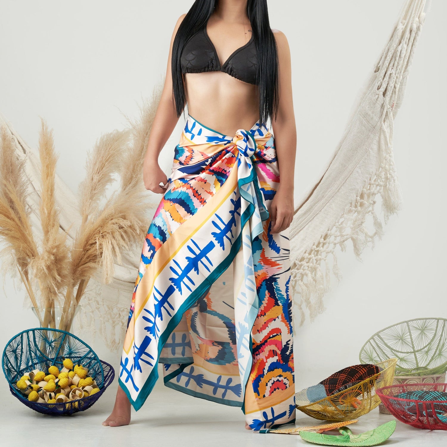 Cotton Satin - Sarong - Colores Sarong WASHEIN