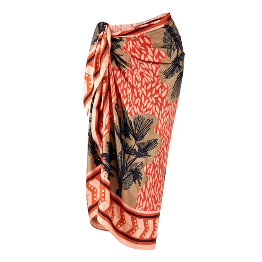Cotton Satin - Sarong - Palma Sarong WASHEIN