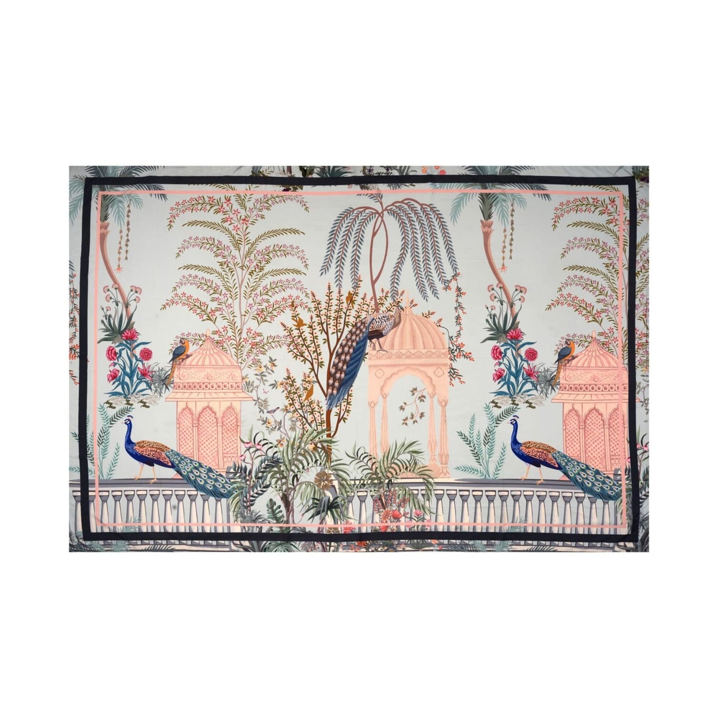 Cotton Satin - Sarong - Peacock Sarong WASHEIN