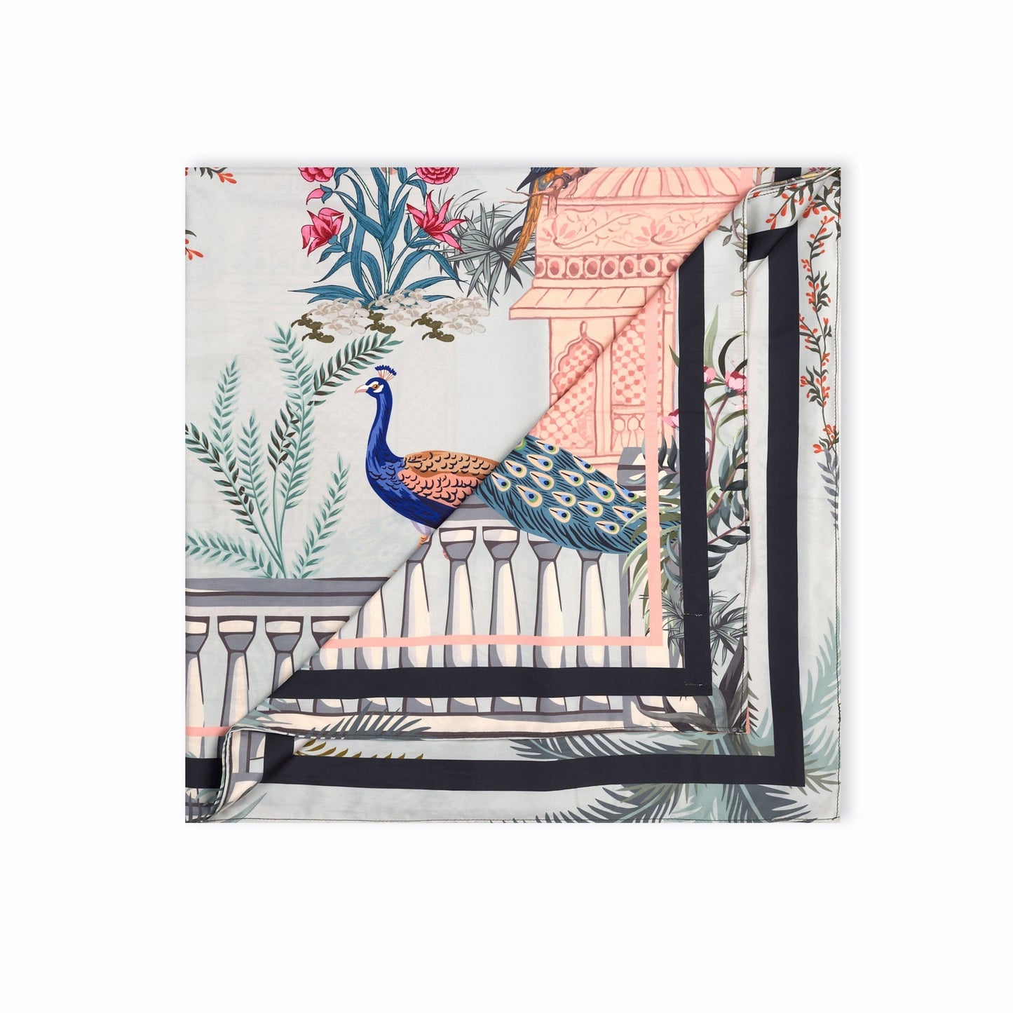 Cotton Satin - Sarong - Peacock Sarong WASHEIN