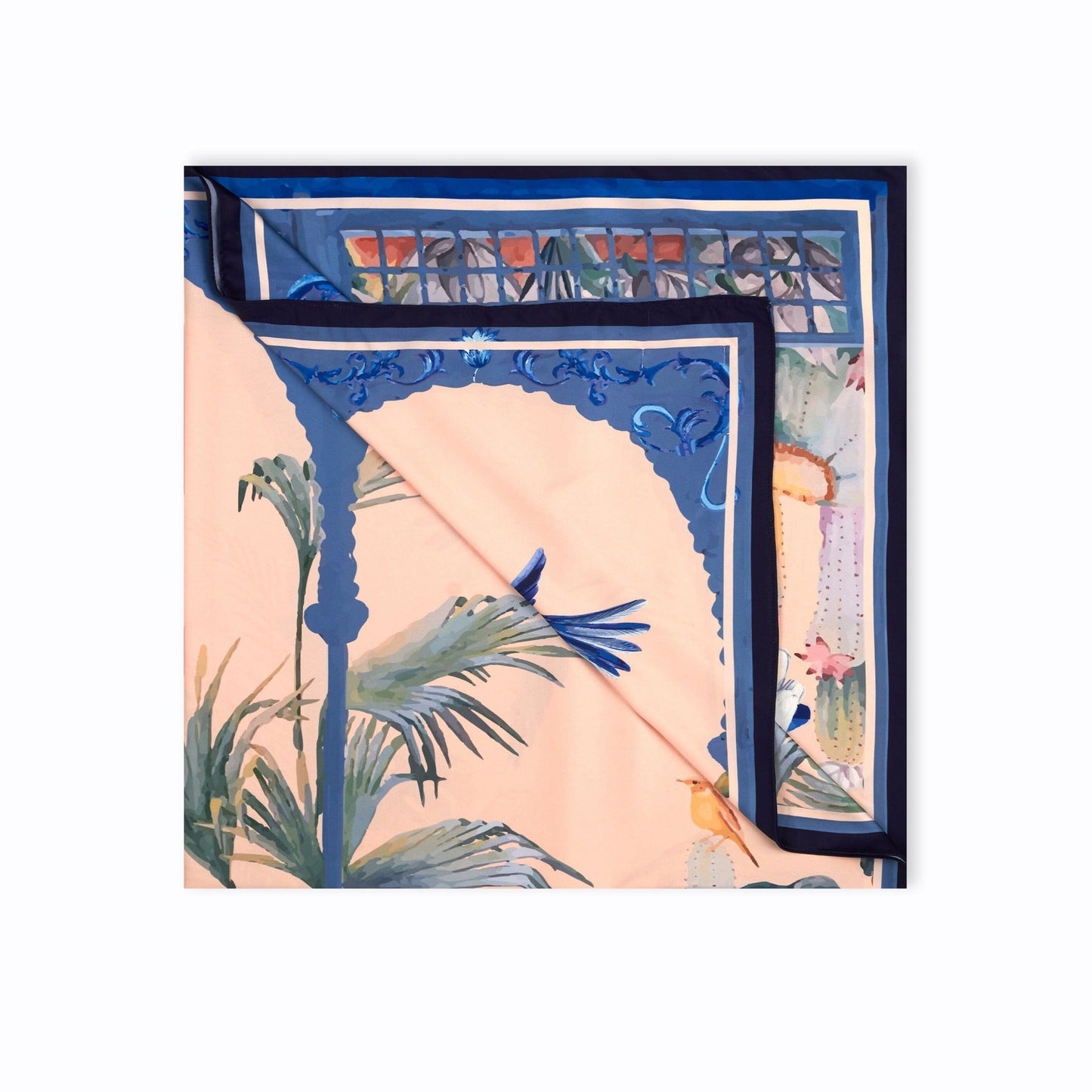 Cotton Satin - Sarong - Tropical Paradise Sarong WASHEIN