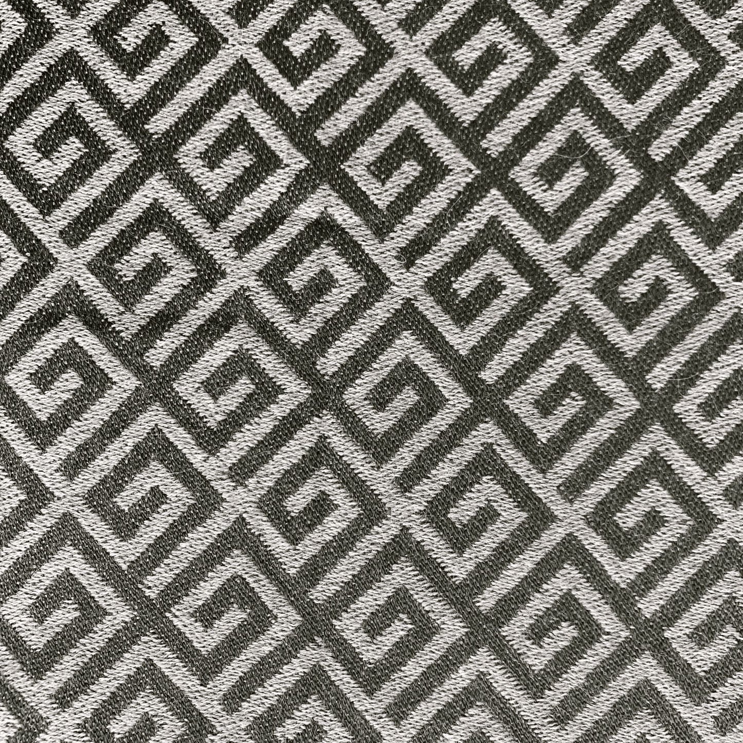 Green Ethnic Premium Baby Alpaca Throw Throws WASHEIN