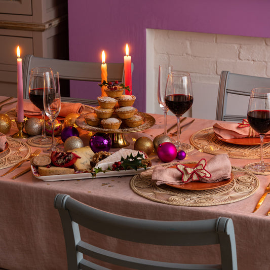 Natural Straw Woven Neutral Spiral Round Placemats Placemats WASHEIN