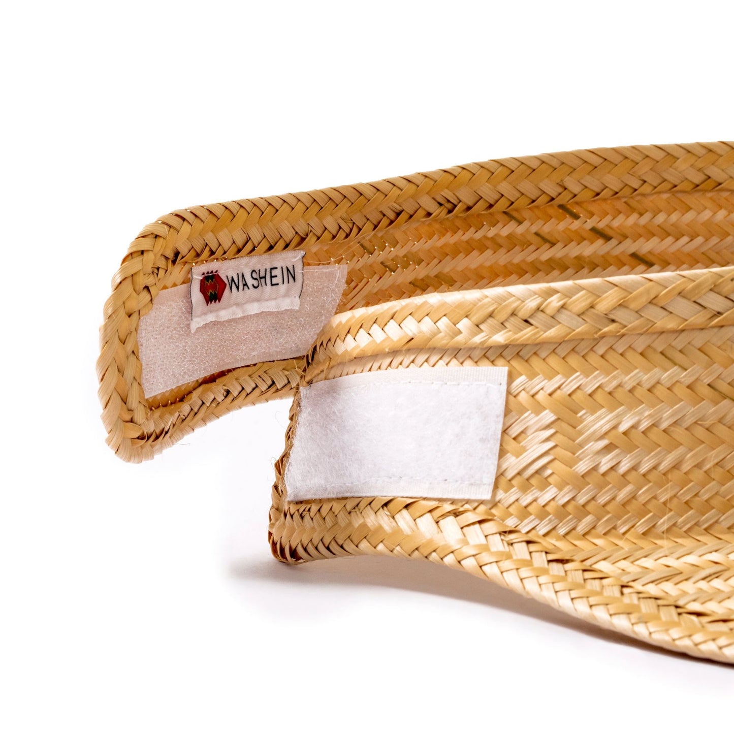 Natural Woven Straw Sun Visor Visor WASHEIN
