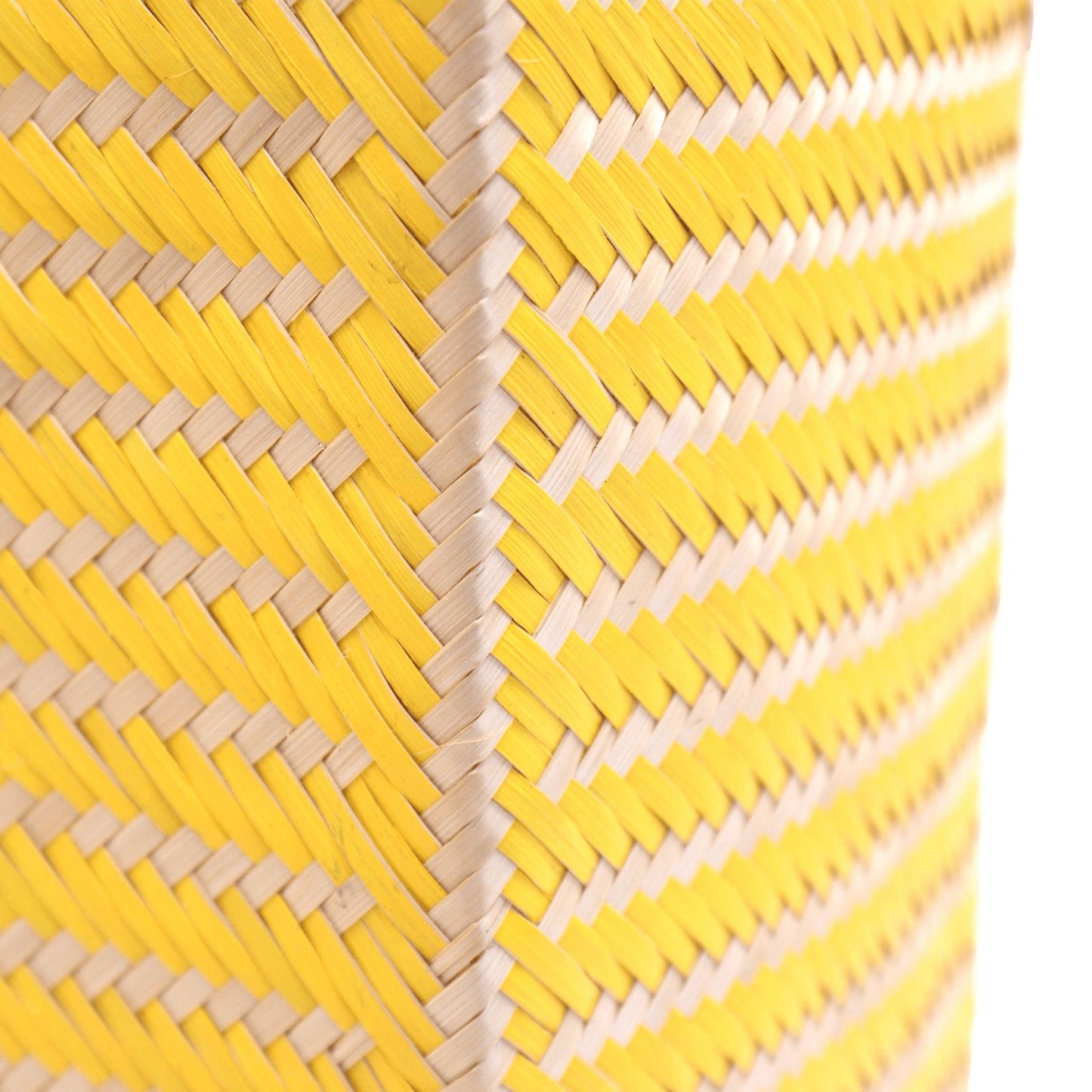 Sardinia Medium Yellow Straw Basket Bag BAG WASHEIN