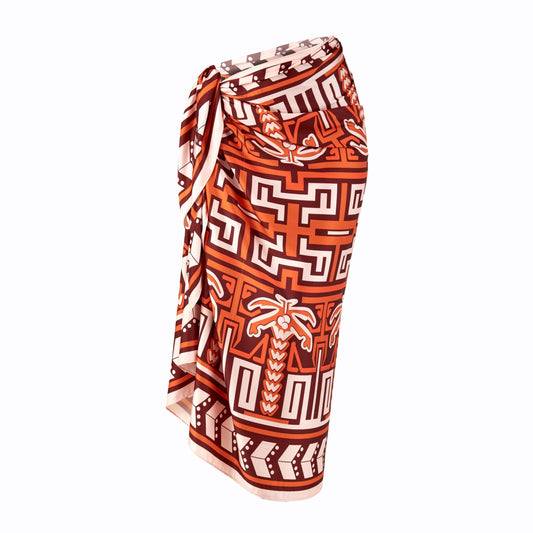 Satin Sarong California Sarong WASHEIN