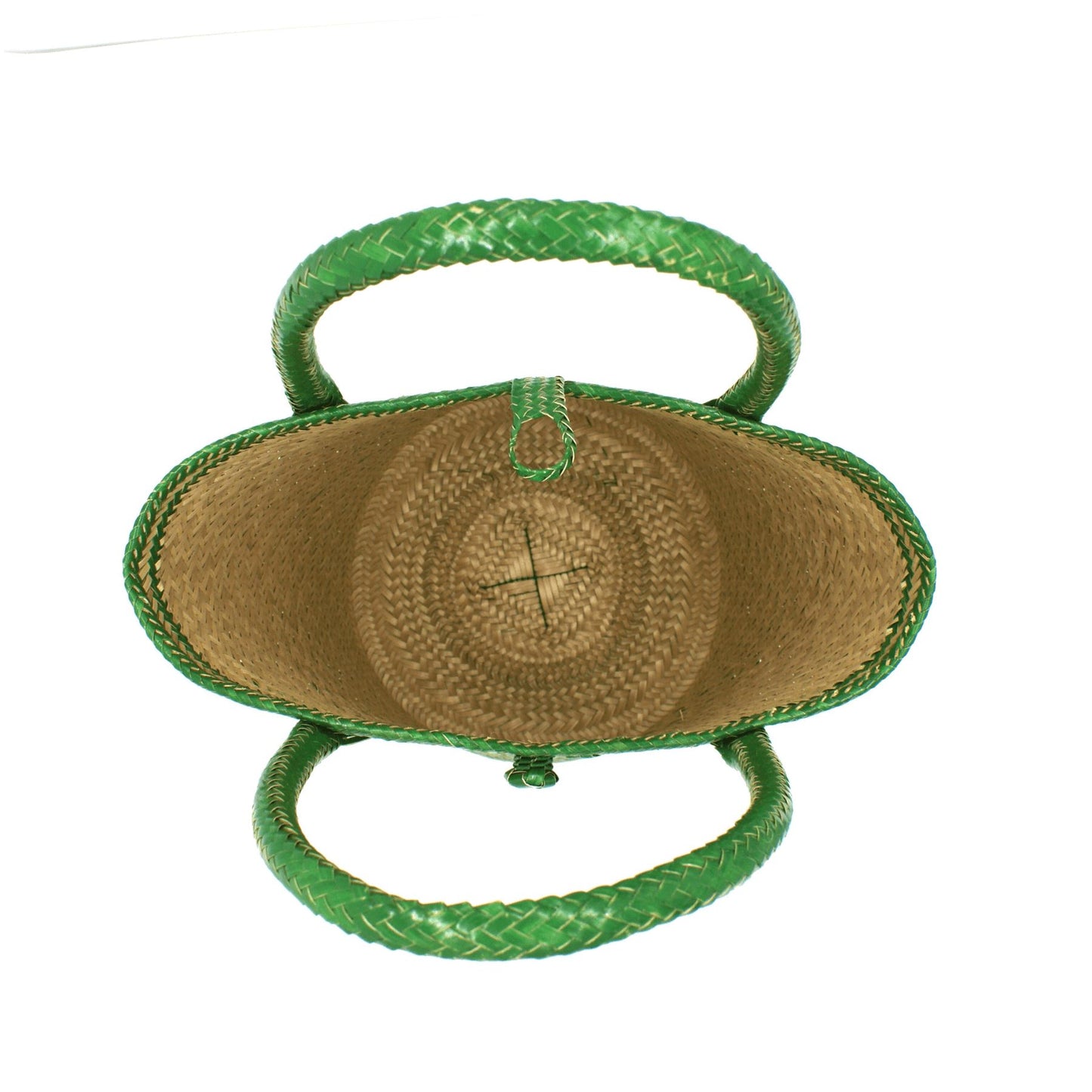 Selva Green Mini Tote Straw Bag BAG WASHEIN