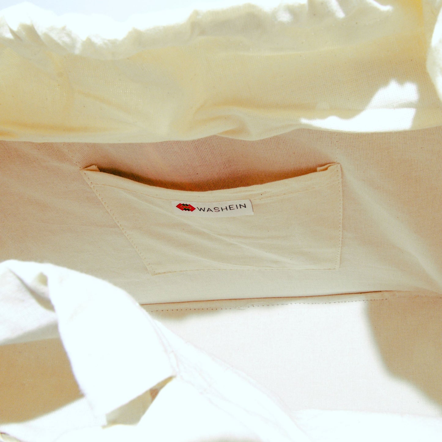 Serrana Natural & Black Straw Basket Bag BAG WASHEIN