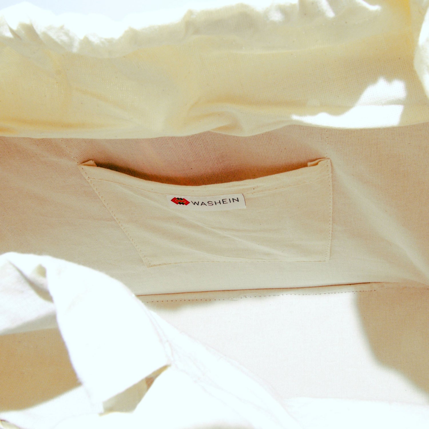 Serrana Natural & Gold Straw Basket Bag BAG WASHEIN