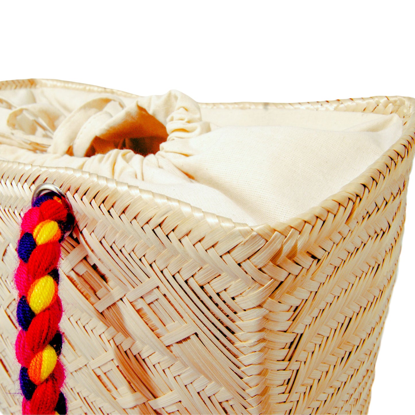 Serrana Natural Straw Basket Bag BAG WASHEIN