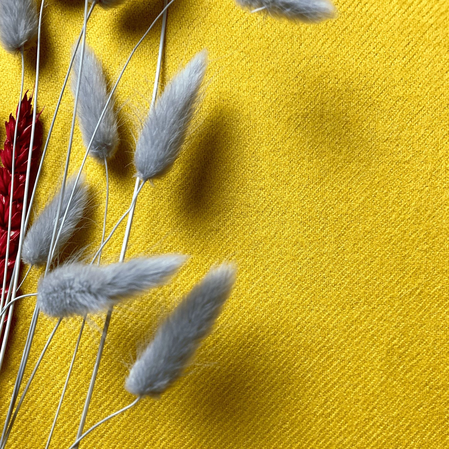 Yellow Classic Premium Baby Alpaca Throw Throws WASHEIN